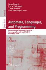 ICALP 2014 Proceedings, Part II